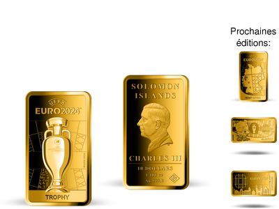 Collection : les Monnaies-Lingots Or UEFA EURO 2024